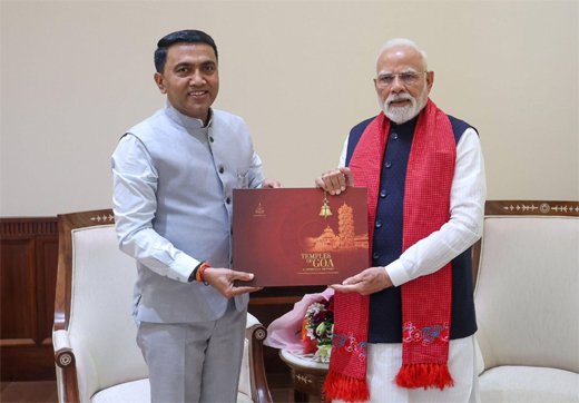 PM Modi-Pramod Sawant 